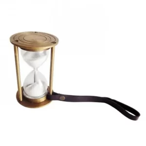 Reloj de Arena Marrón 23 cm color Marrón de  0 x  0 x 23 x 0 cm