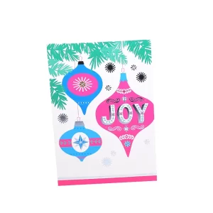 Tarjetas Gotas Joy - Set de 16 color Fucsia - Azul Rey de 15 cm