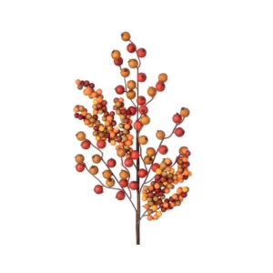 Follaje cherry Color Anaranjado - Amarillo de 66 cm
