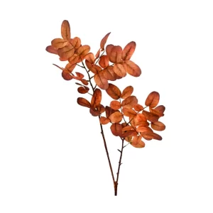 Rama Hojas de Otoño color Marrón - Naranja de 112 cm