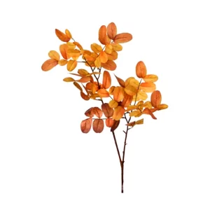Rama Hojas de Otoño color Amarillo - Naranja de 112 cm