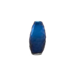 Florero Pentagonos color Azul de 1cm