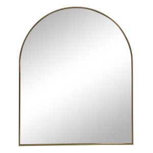 Espejo Arco color Dorado de  100 x 120 cm