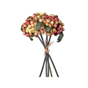 Bouquet Cherry color Anaranjado de 28 cm