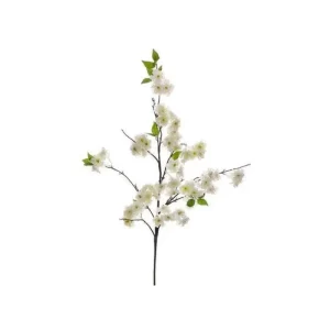 Flor Cherry color Blanco de 127cm