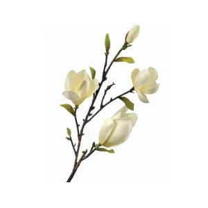 Rama magnolia color Blanco de 86 cm