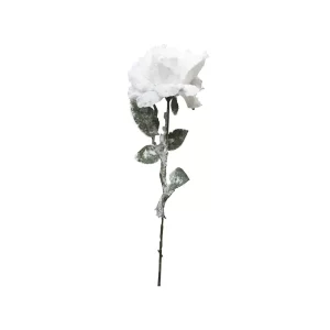 Rosa color Blanco de 70 cm