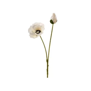 Amapola color Blanco de 63.5cm