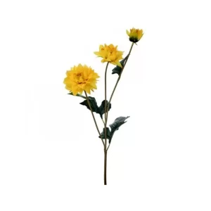 Dalia Triple color Amarillo de 58.42 cm