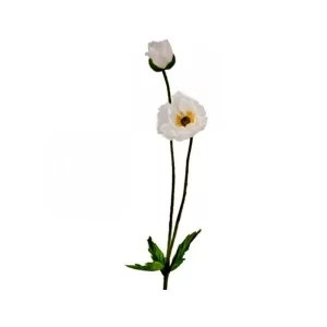 Amapola color Blanco de 73,66 cm