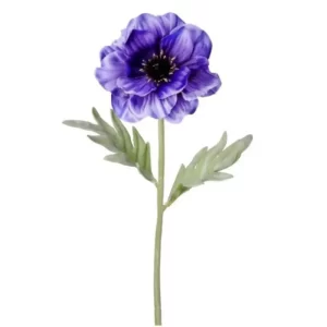 Vástago Anémona color Lila de  x 43 cm