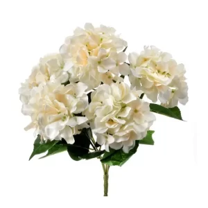 Hortensia color Blanco de 46 cm