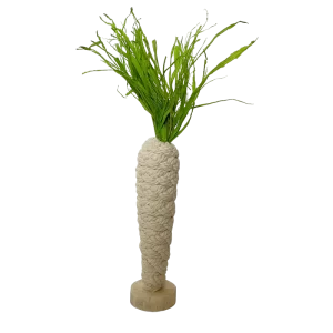 Zanahoria con Base color Beige de 38 cm
