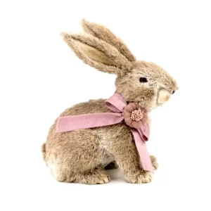 Conejo Sentado color Marrón de 31 cm