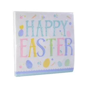 Servilletas Easter color Multicolor de 39,6 cm