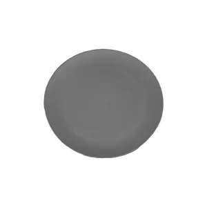 Plato Pastel color Gris de 25 cm de diámetro