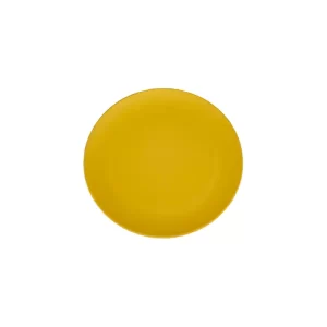 Plato Pastel  color Amarillo de 20 cm de diámetro