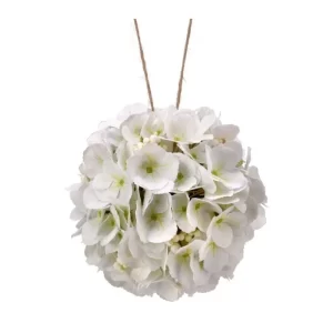 Topiario Hortensia  color Blanco de 20 cm