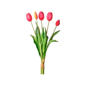 Bouquet Tulipanes color Fucsia de  39 cm