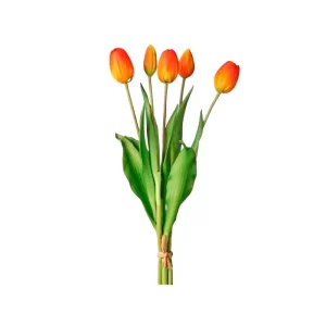 Bouquet Tulipanes color Anaranjado de  39 cm