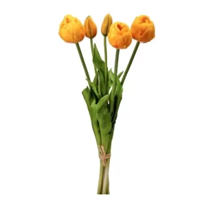 Tulipán  color Anaranjado de 46 cm