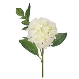Hortensias color Blanco de 58 cm