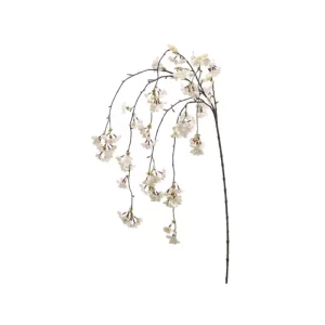 Flor Cerezo Colgante  color Blanco  de  147 cm