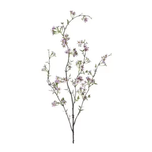 Flor de Cera color Lila de 102 cm