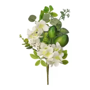 Hortensias lima color Blanco - Verde de 41 cm