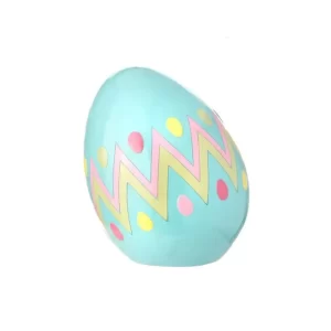 Huevo Pascua zigzag color Multicolor de  x 46 cm