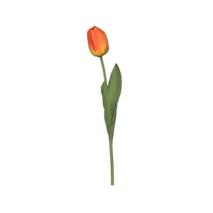 Tulipan color Anaranjado  de 51 cm