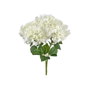 Hortensias color Blanco  de 48 cm