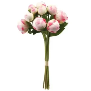 Bouquet Peonías color Rosado de 41 cm