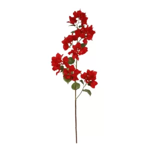 Rama Buganvilias color rojo de 22,86 x 15,24 x 109,22 cm