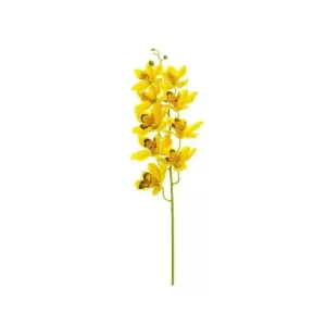 Orquídea Cymbidium color Amarillo de x 80 cm