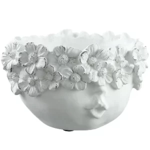 Lady Flower color Blanco de  0 x  0 x 16 x 0 cm