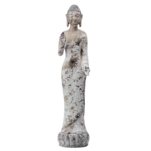 Buda de Pie color Blanco de  x 41 cm