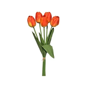 Bouquet Tulipán color ANARANJADO de 50,8 cm
