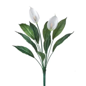 Lirio color Blanco de  x 53 cm