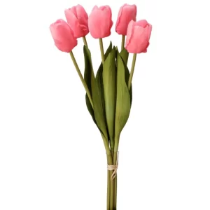 Ramo Tulipan color Fucsia de  x 44 cm