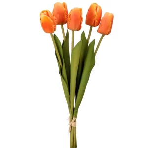 Ramo Tulipan color Anaranjado - Amarillo de  x 44 cm