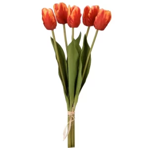 Ramo Tulipan color Rojo - Amarillo de  x 44 cm