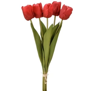 Ramo Tulipan color Rojo de  x 44 cm