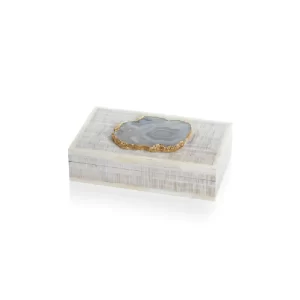 Caja Agatha color Blanco de 1cm