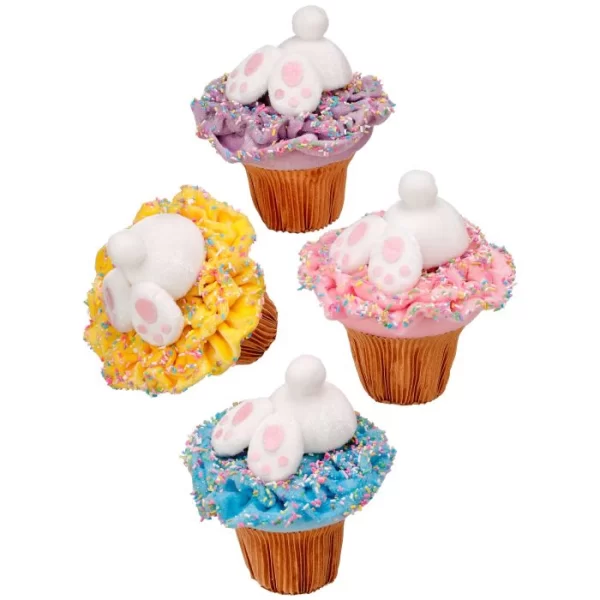 Cupcake Patitas Conejo Set 4 color MULT de 0 x 0 x 14 x 0 cm